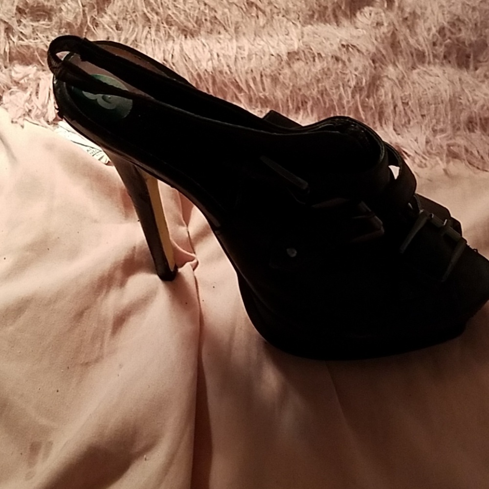 Black heels